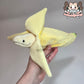 Banana p-eel plush (minky & mochi)