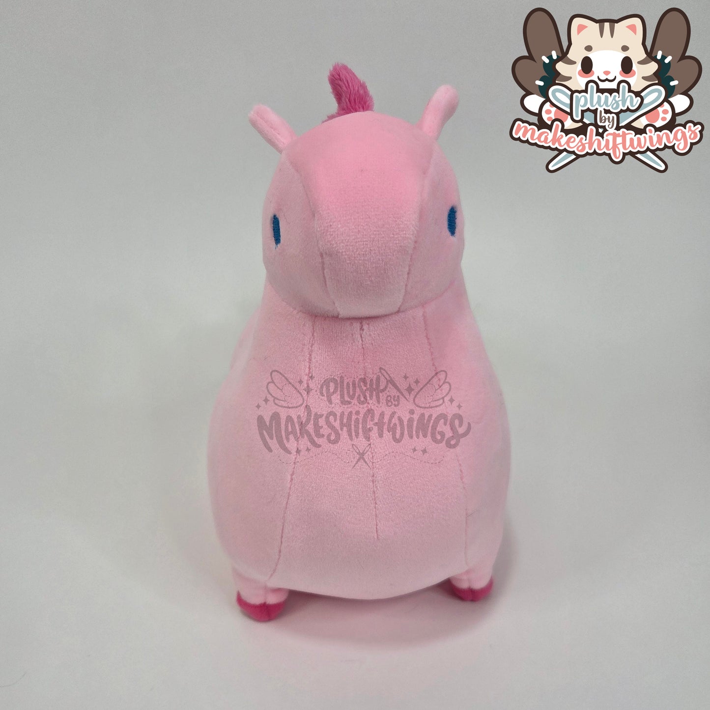 Pink party honse plush