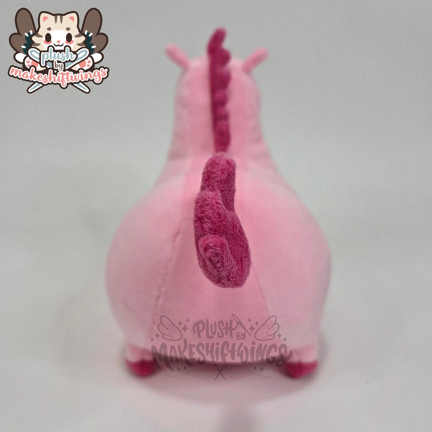 Pink party honse plush