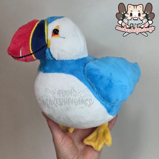 Primary puffin plush