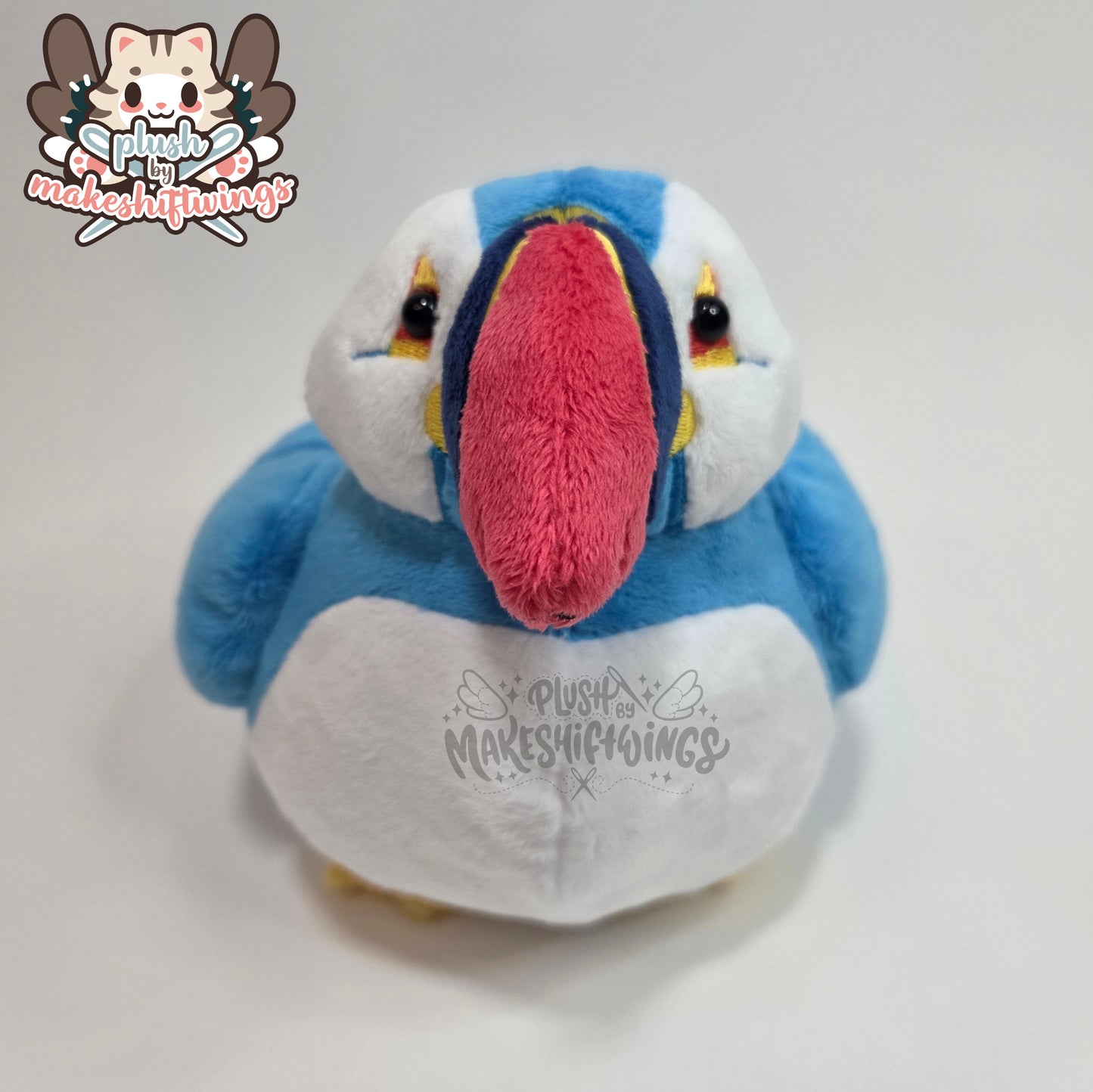Primary puffin plush