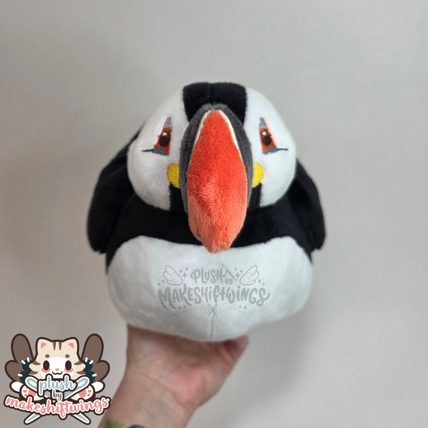 SEWING PATTERN - Puffin plush
