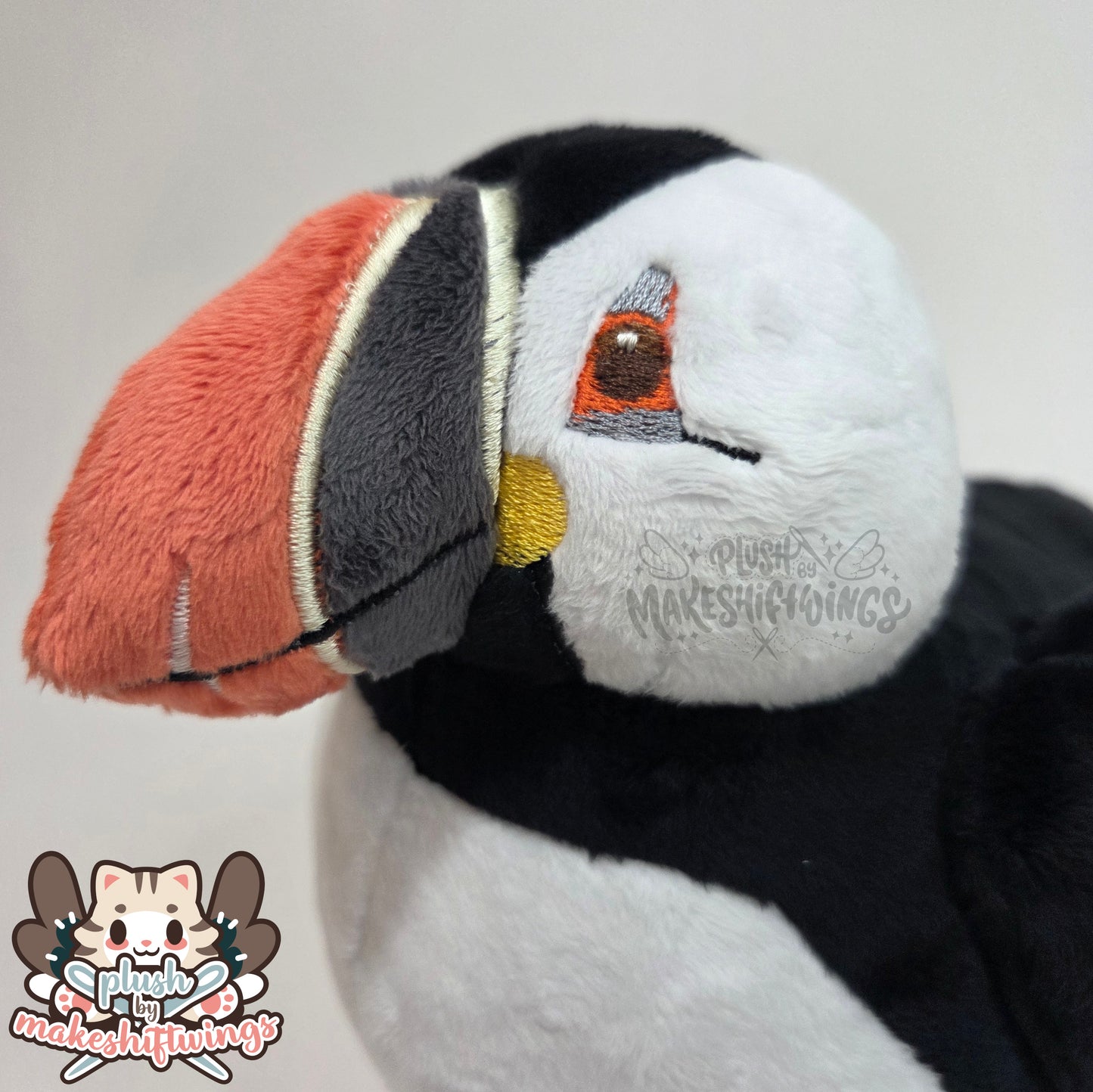 SEWING PATTERN - Puffin plush