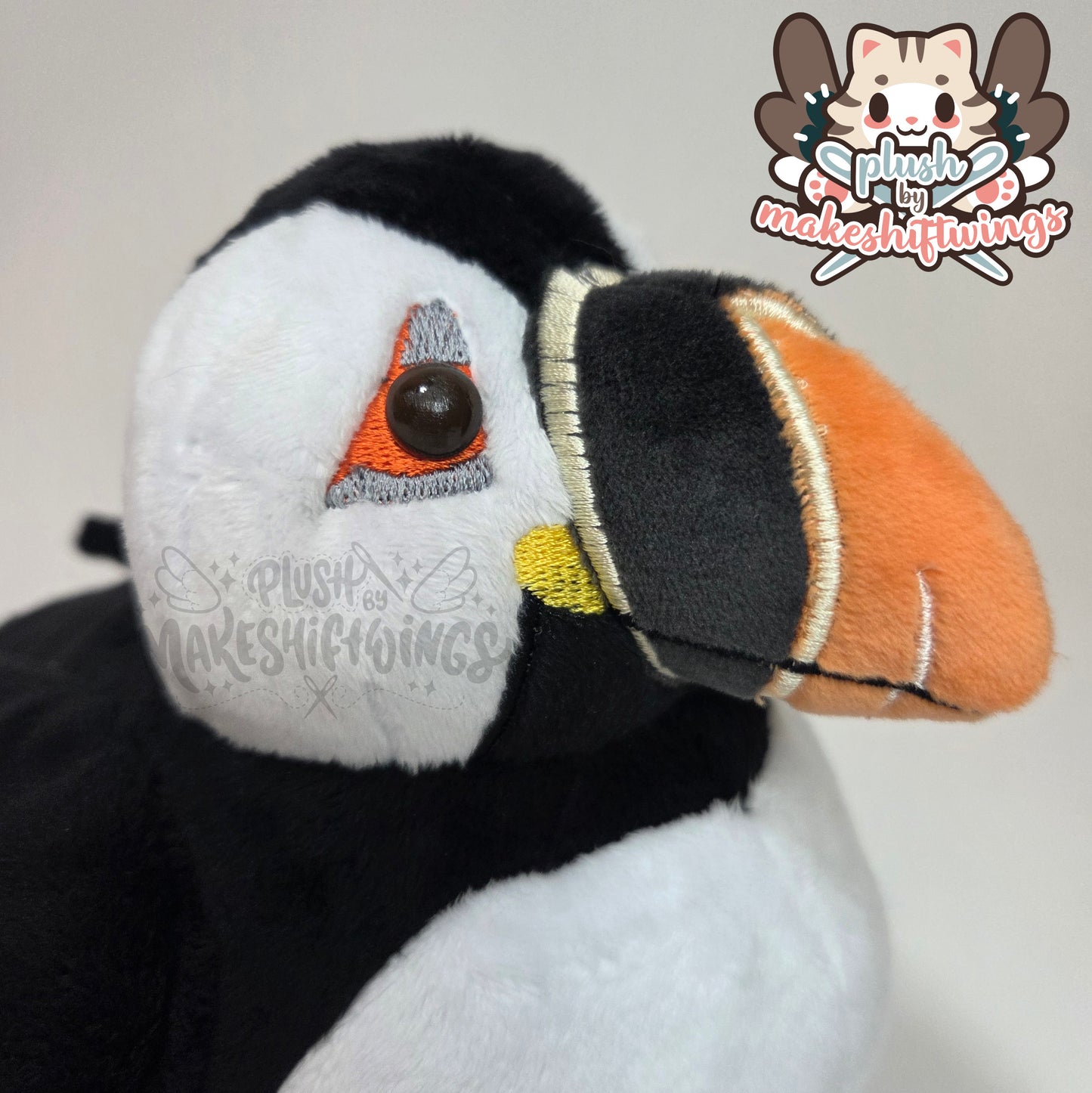 Puffin plush (mochi beak)