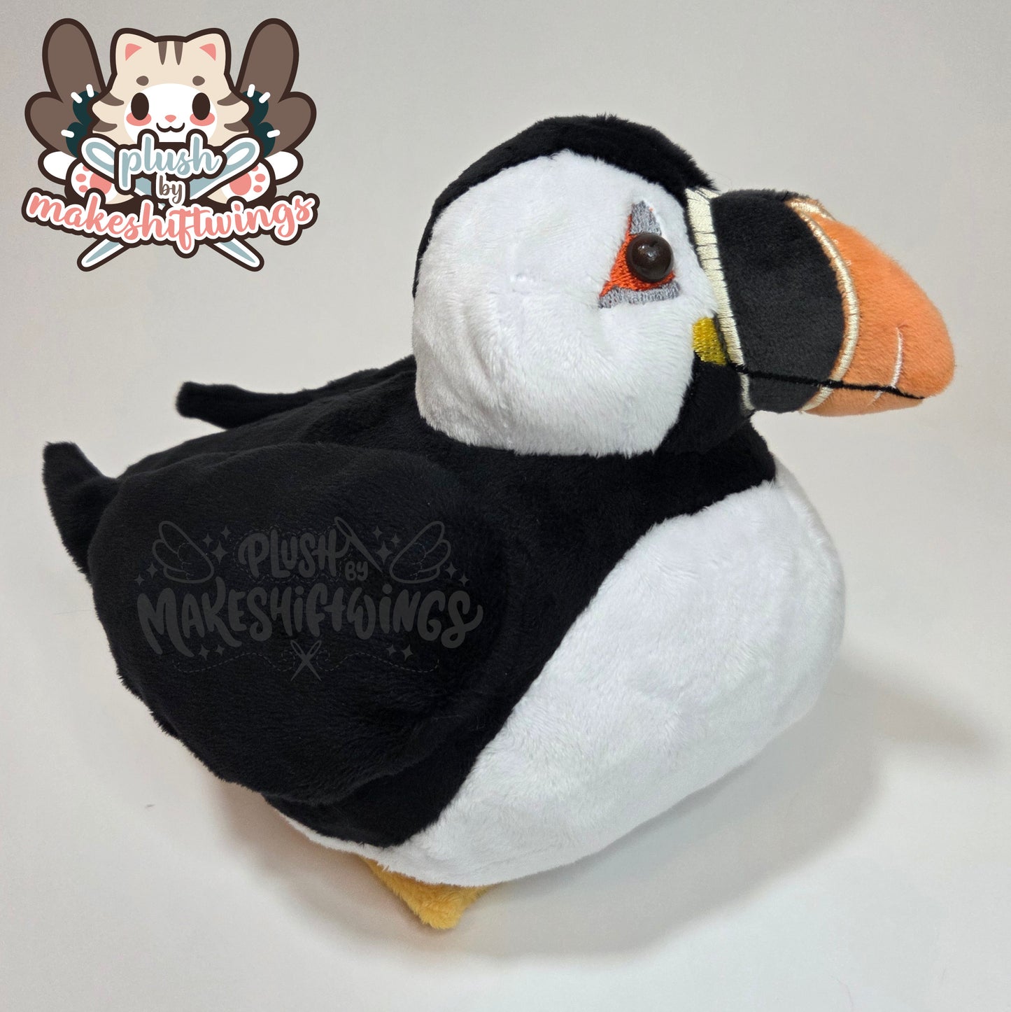 Puffin plush (mochi beak)