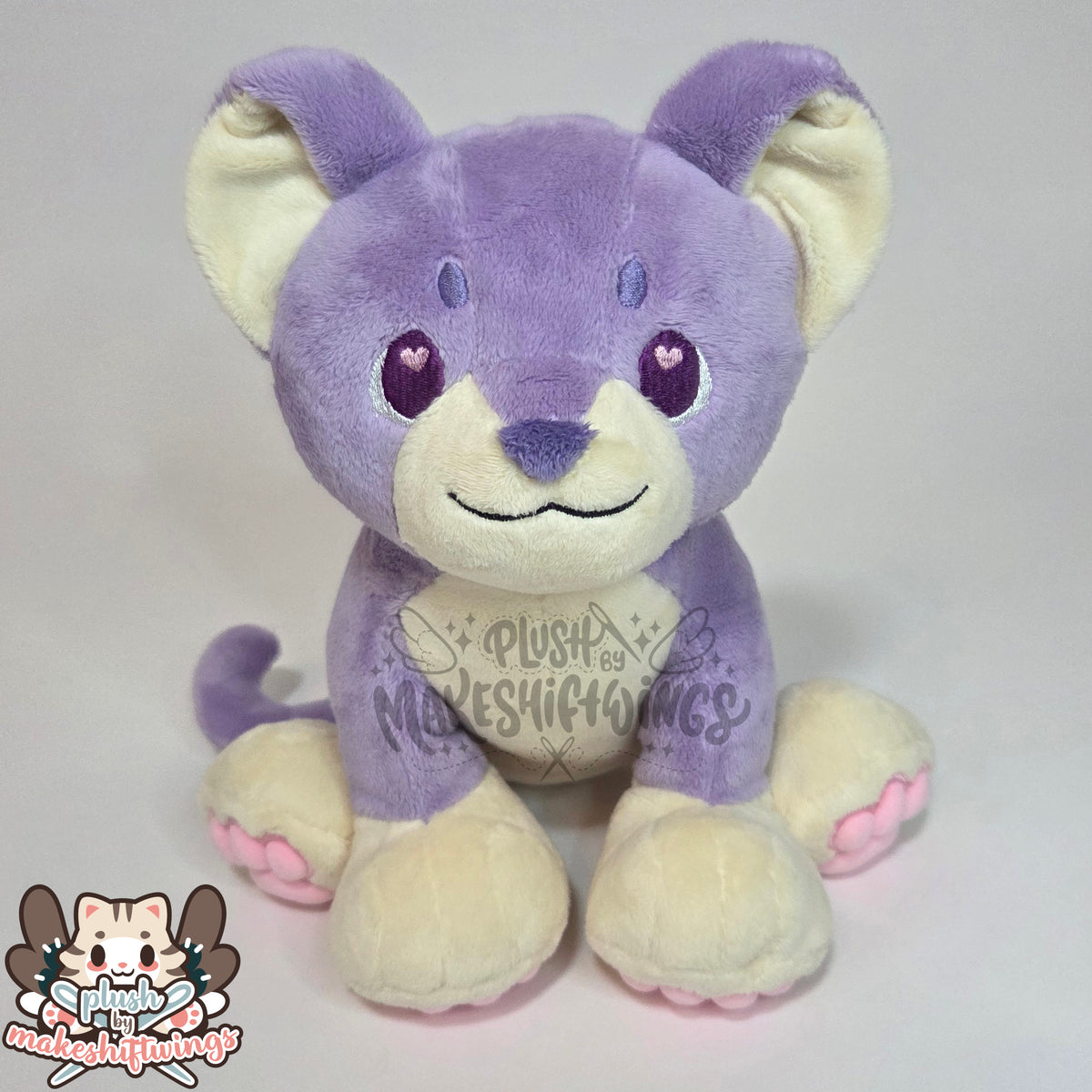 Floppy feline plush