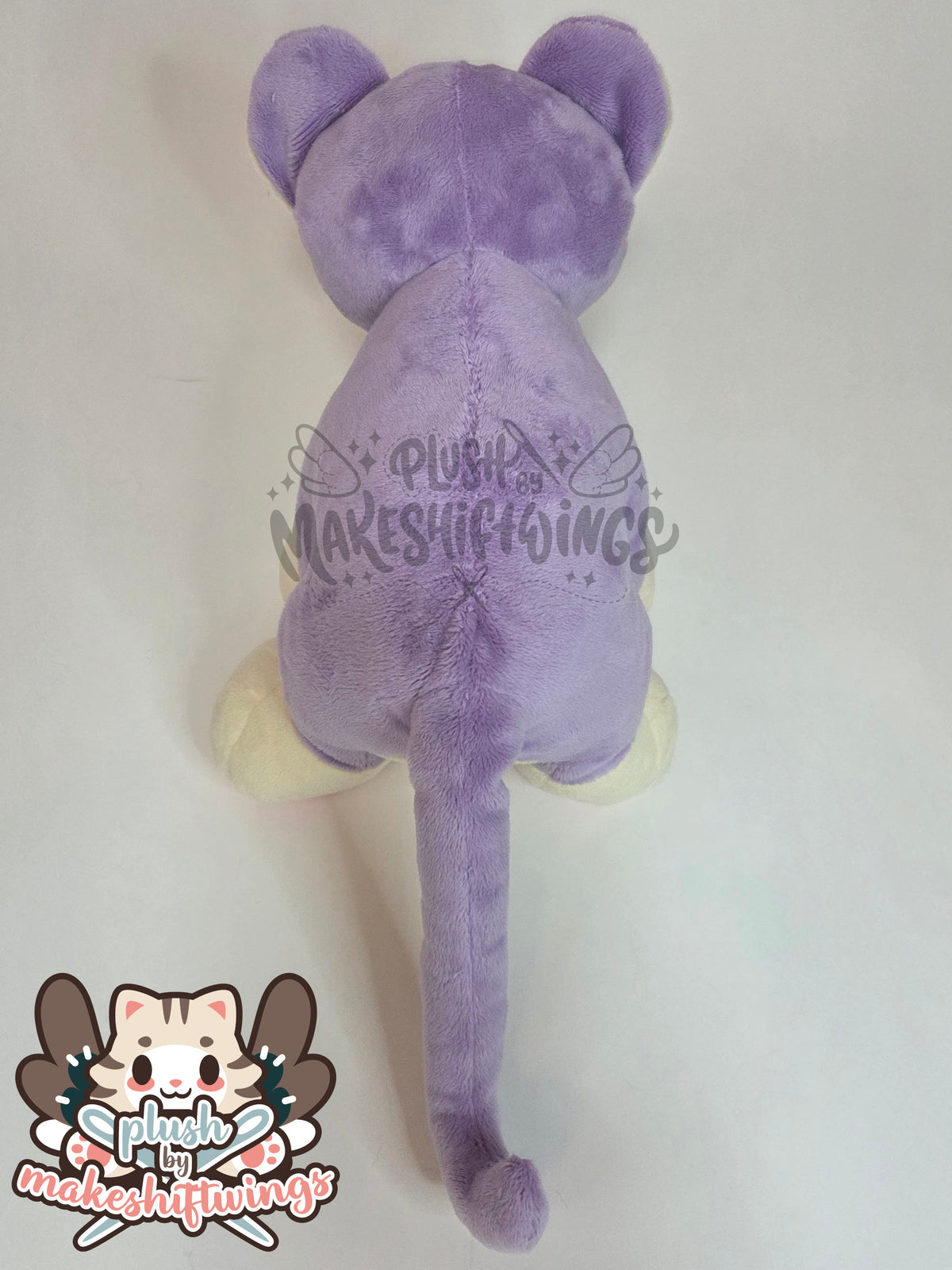 Floppy feline plush