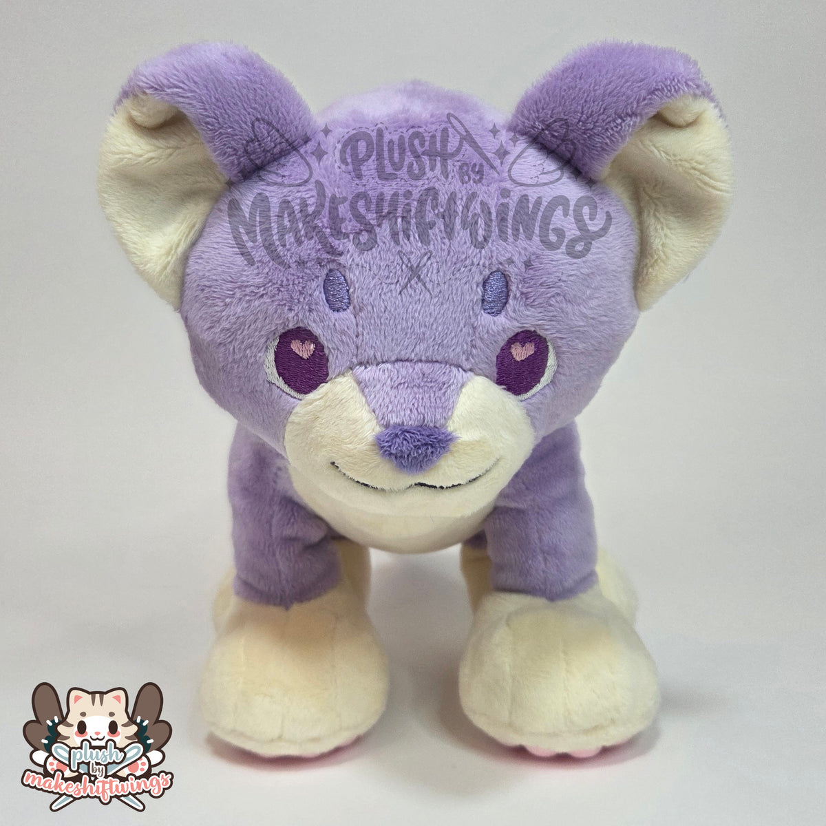 Floppy feline plush