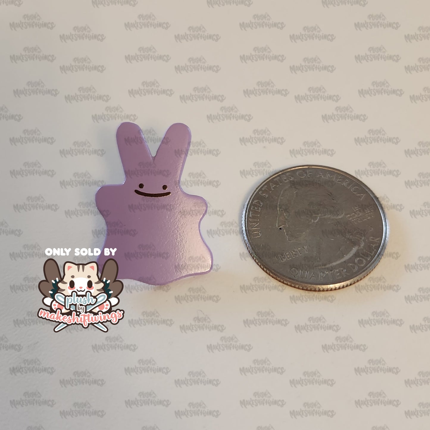 Mini Purple Peepitto Pin