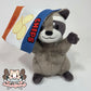 Raccoon in a chip bag (safety eyes)