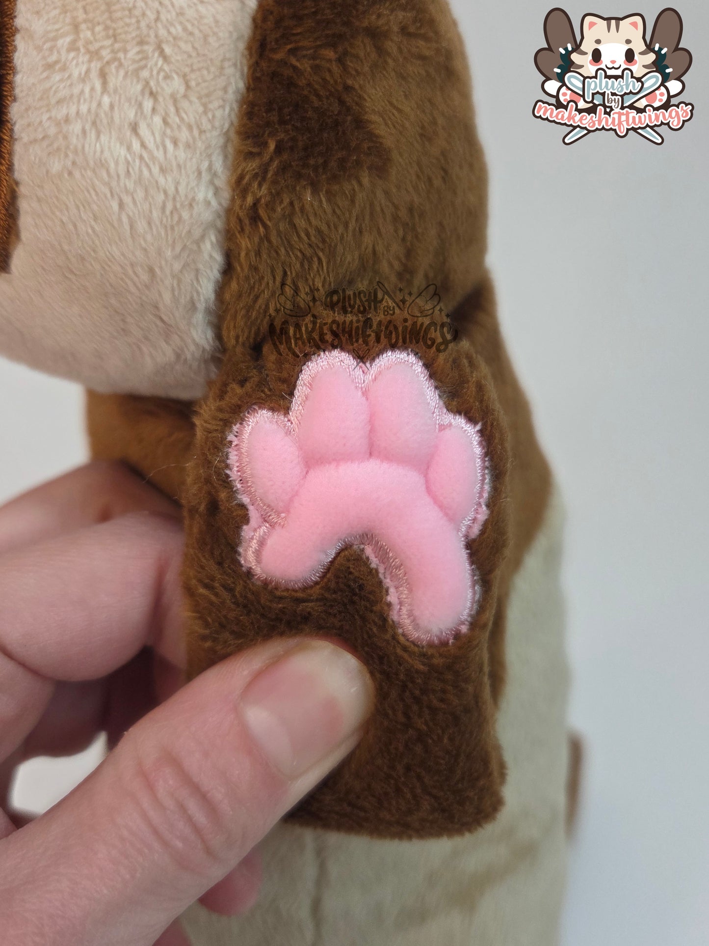 SEWING PATTERN - Ferret plush with clown costume