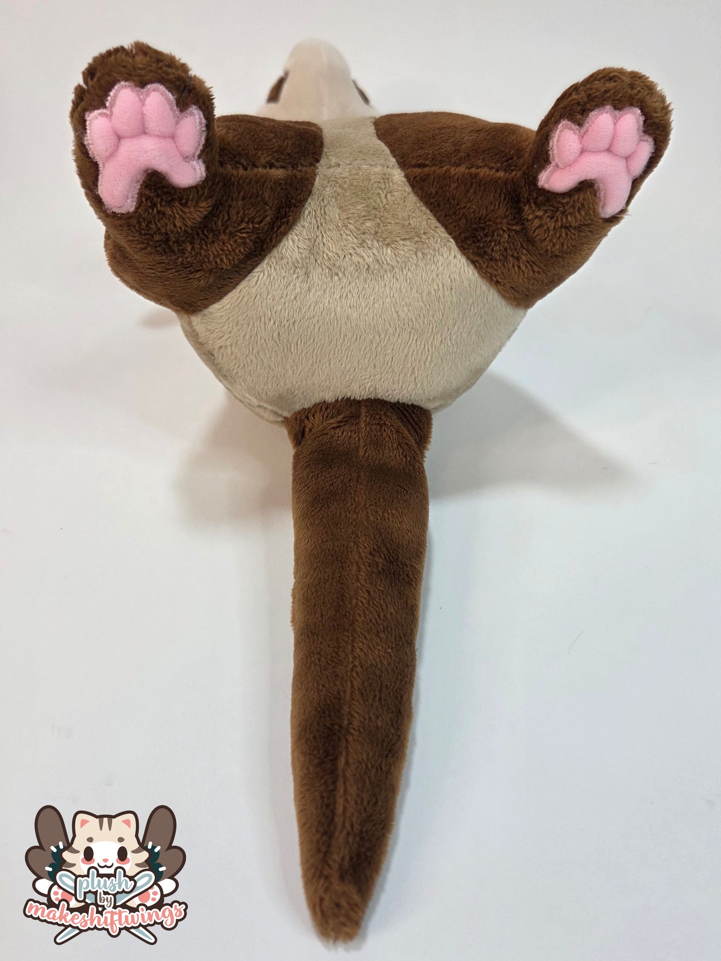 SEWING PATTERN - Ferret plush with clown costume