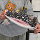 Whale Shark Plush (Fleece, black spots)