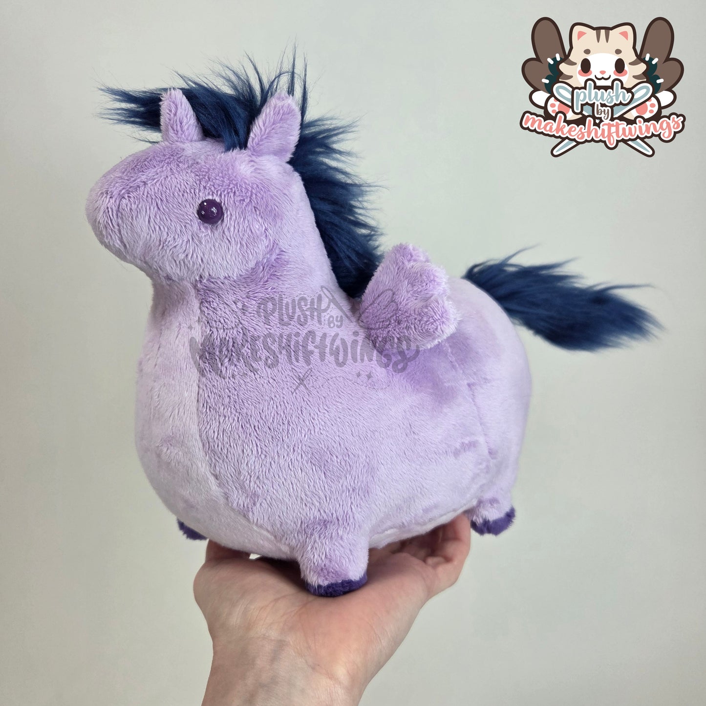 SEWING PATTERN - Chubby horse plush
