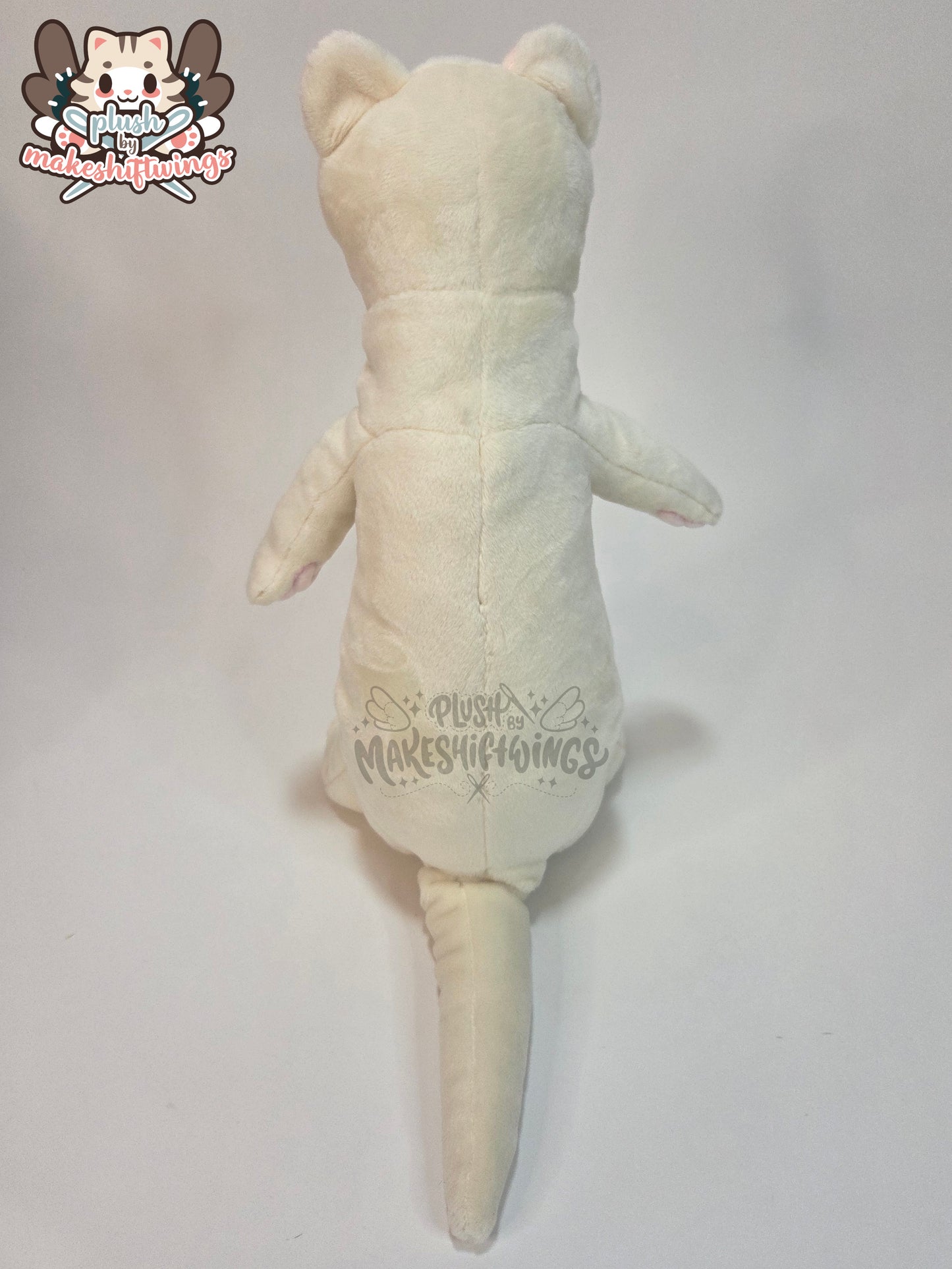 SEWING PATTERN - Ferret plush with clown costume
