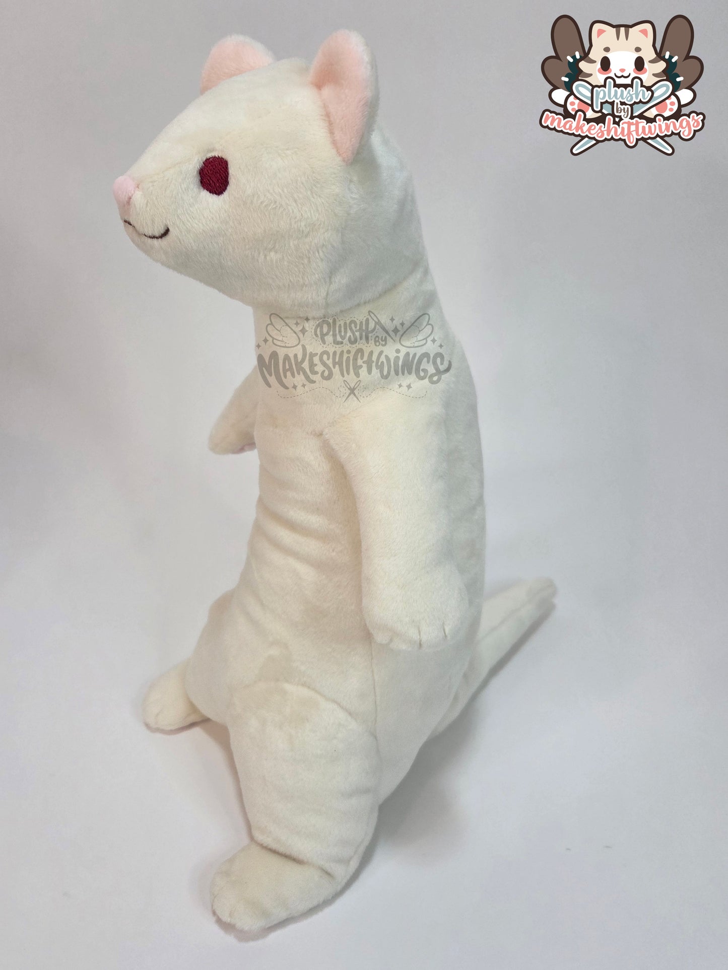 Halloween clown ferret plush