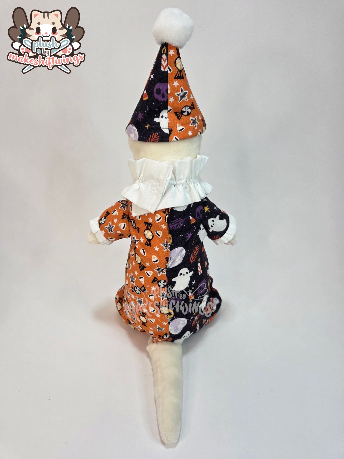 SEWING PATTERN - Ferret plush with clown costume