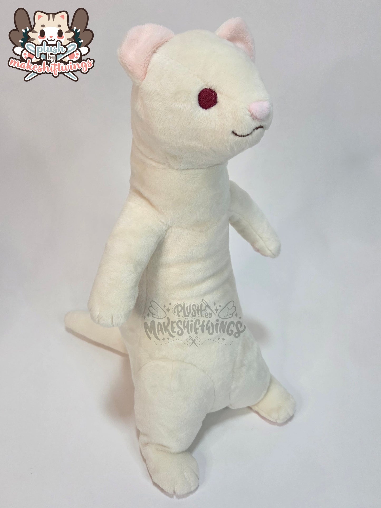 SEWING PATTERN - Ferret plush with clown costume