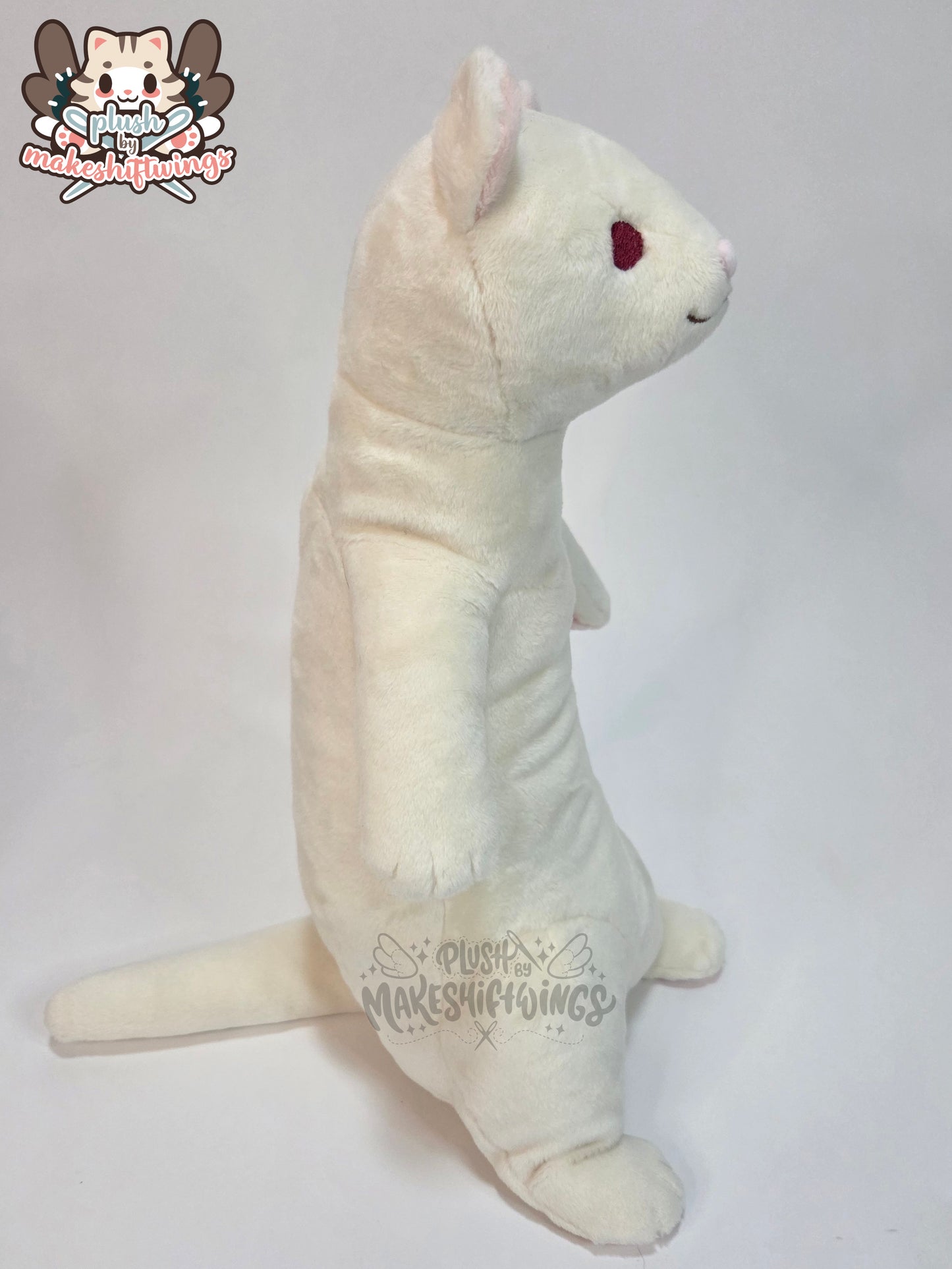 SEWING PATTERN - Ferret plush with clown costume
